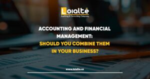 Accounting and Financial management should you